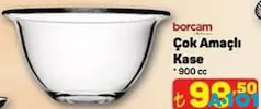 PAŞABAHÇE BORCAM KASE 900 CC